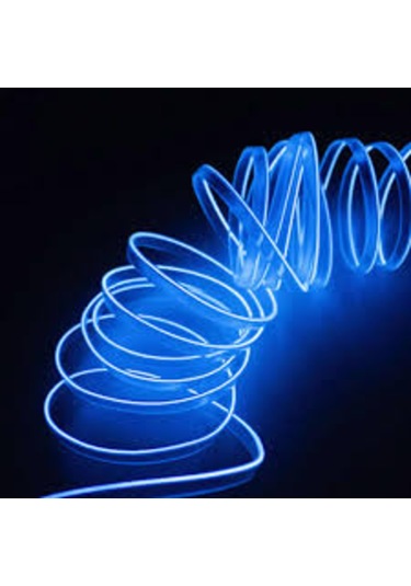 Ip Neon Tam Mavi 2 Metre - 12V Tak Çalıştır! (483928727)