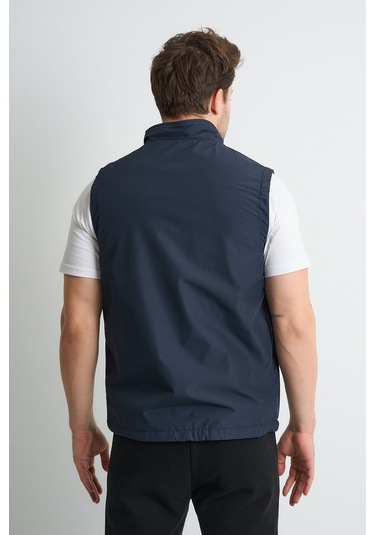 Shooter Sportswear Deluxe Erkek Yelek Üç Cepli İçi Polarlı Regular Kalıp Lacivert Lacivert