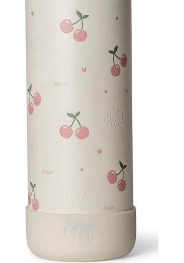 Citron 3 Katmanlı Paslanmaz Çelik Termos Seti 350 Ml - Cherry Beyaz