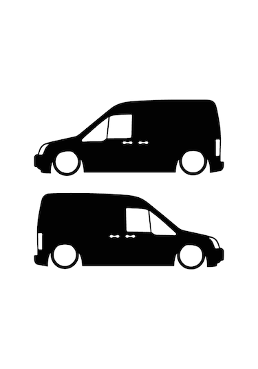 Connect Gölge Sticker - Kelebek Cam Sticker - Oto Sticker - Araba Sticker - 15cm X 6cm - Siyah