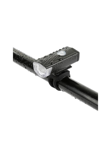 Forte Gt 250 Lüme Mini Bisiklet Ön Farı Xbyc 6124 Usb Şarjlı Siyah