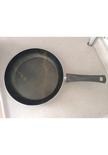 Hascevher Teflon Tava 26 Cm Siyah - Altın