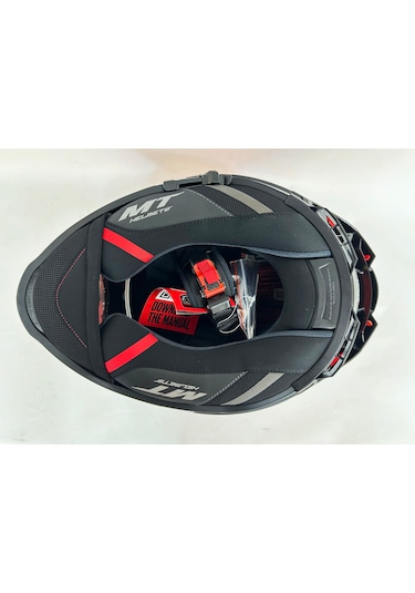 Mt Thunder 4sv Yamanaka B3 Şeffaf Vizörlü Mat Renk Iç Güneş Vizörlü Motosiklet Kaskı