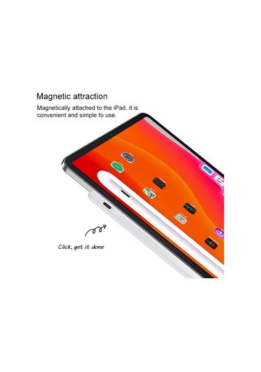 Joyroom Jr-k12 Zhen Miao Serisi Otomatik Çift Modlu Kapasitif Stylus Kalem Beyaz