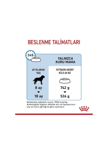 Royal Canin Giant Junior Dev Irk Yavru Köpek Maması 15 KG