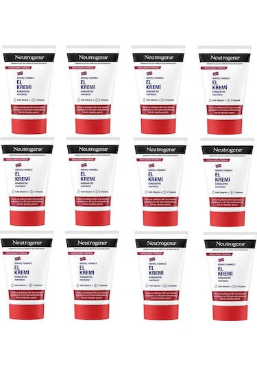Neutrogena Norveç Formülü Parfümsüz El Kremi 12 x 50 ML