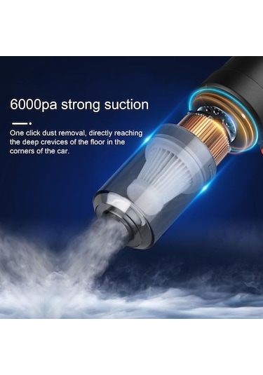 Jms Kullanışlı Şarj Edilebilir Kompakt Temizlik El Süpürgesi