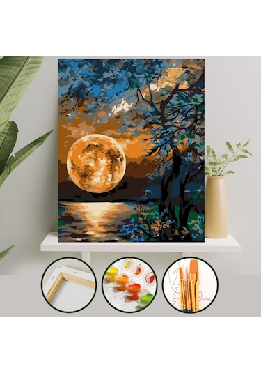 Sayılarla Boyama Tuval Seti 40x50 Cm - Yakamoz