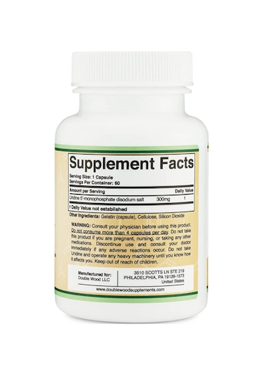 Double Wood Uridine Monophosphate Choline Enhancer, Beginner...