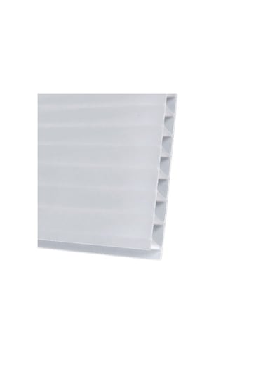 4mm Beyaz Oluklu Polikarbon Levha Sera Sundurma Çatı Kaplama Malzemesi