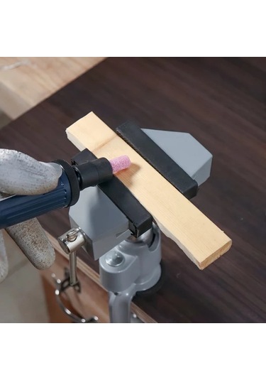 Dashanshop Dayanıklı C Tipi Mengene - 360 Dönebilir Ayarlanabilir Sıkma Kuvveti Ahşap İşçiliği Ve Hobi İçin