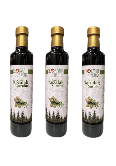 Lokman Aktar Servi Kozalağı Şurubu 3 x 500 ML