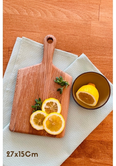 4'lü 2katlı Kek Standı,25 Cm Mummy, 29 Cm Piramit,17x30 Cm İçi Oymalı Set + Kesme Tahtası Hediyeli Kahverengi