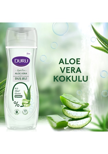 Duru Hydro Pure Aloe Vera Duş Jeli 3 x 450 ML