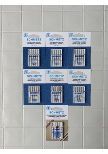 Schmetz Standart Iğne & Çift Iğne Seti 7'li