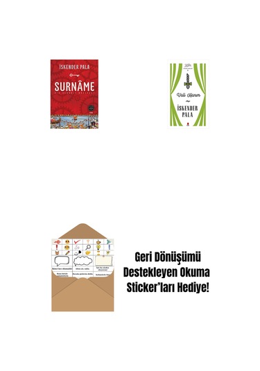 Surnâme - Bir Osmanlı Mâcerası + Vali Hanım Ciltli + Okuma Sticker'ları