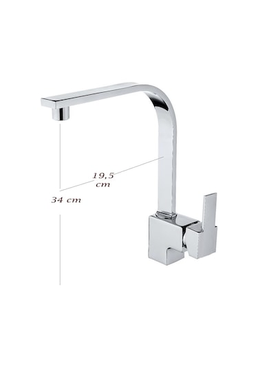 Venita Karasu Kare Mutfak Eviye Bataryası