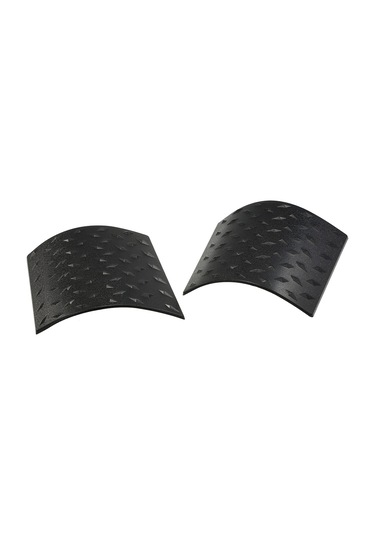 Dianziye Jeep Abs Plastik Kaput Köşe Koruyucu - İki Adet Siyah Pointer Tipi Kasa Zırhı