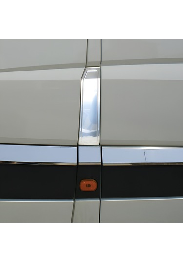 Mercedes Sprinter W906 Uyumlu 2006-2018 Krom Depo Kapağı Paslanmaz Çelik