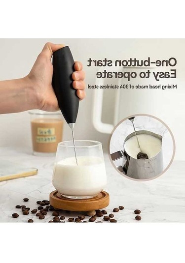 Ulzyvf Yumurta Süt Mini Köpürtücü Köpürtücü Karıştırıcı Kahve Kablosuz Ev Elektrikli El Çırpma Çırpıcı Cappuccino Beyaz Beyaz Adet 1 Tg Beyaz
