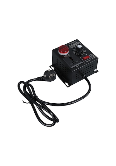 Powermaster Pm-21013 10-100v Ac 4000 Watt 15a Hız Işık Kontrolü Motor Sürücü Voltaj Regülatör