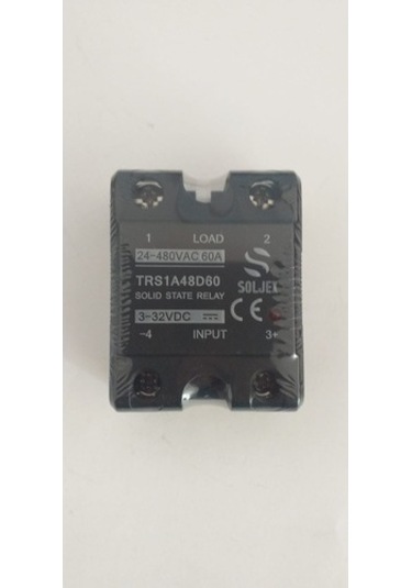 Soljex Trs1A48D60 Solid State Relay Ssr 60A Input: 3-32Vdc