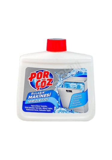 5 Adet Porçöz Bulaşık Makinesi Temizleyici 250 Ml