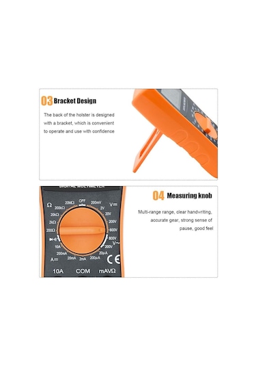 Wellhise VC830L Ölçü Aleti Multimetre Avometre