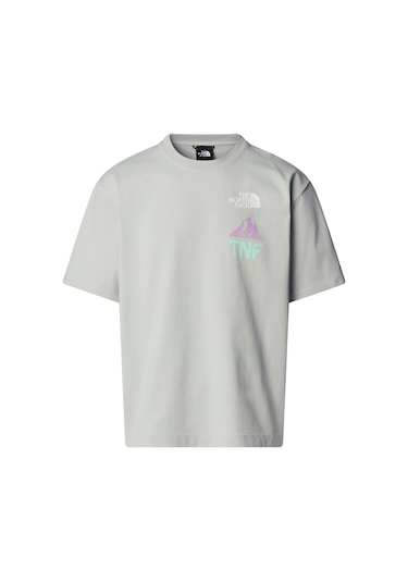 The North Face M Haven N Earth Ss Tee Graphic - Ap Erkek T-shirt-31523 Gri