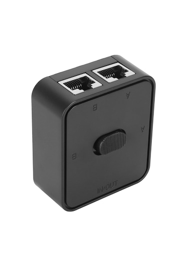 Xindoker 2 Port Gigabit Ethernet Switch 1000mbps, Poe Uzatıcı, Rj45 Çevirici, 2 Giriş 1 Çıkış/1 Giriş 2 Çıkış, Enerji Gerektirmeyen, Cat6 Uyumlu Ağ Dağıtıcı