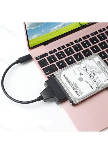 Type-C 3.1 Usb To 2.5 2.5 Inç Sata 4393A Ssd Hdd Hard Disk Dvd Ka