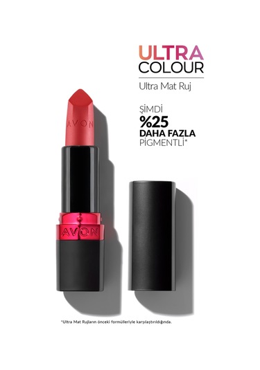 Avon Ultra Mat Ruj Coral Fever