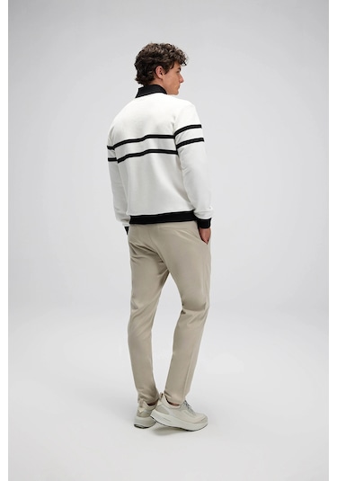 Ellesse Erkek Sweat Em619-of Beyaz BEYAZ