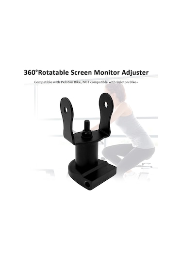 Yifomall Alüminyum Fitness Bisikleti Ekran Ayar Cihazı Siyah Tam Donanımlı Somun+anahtar+distip