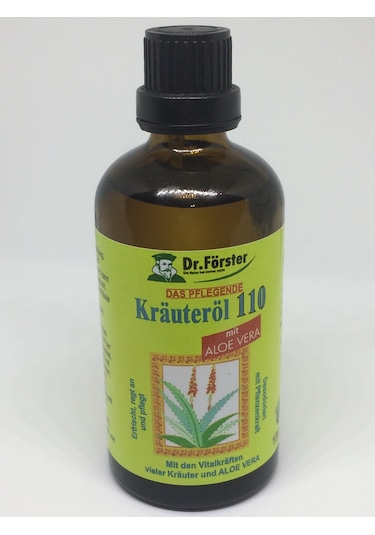 Dr. Förster Krauteröl 110 Aloe Vera Özlü Vücut Bakım Yağı 100 ML