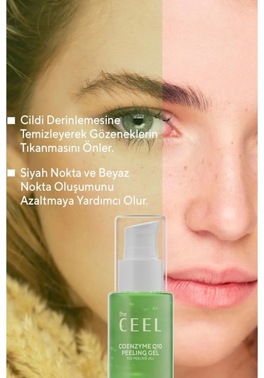 The Ceel Arındırıcı ve Aydınlatıcı Yüz Peelingi Beluga Havyarı Özlü Coenzyme Q10 100 ml