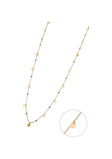 Argentum Concept - Pullu Gümüş Uzun Kolye (380431710)