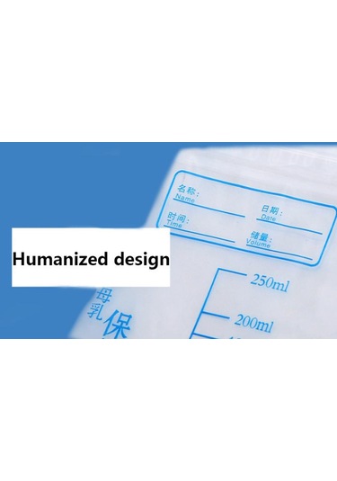 30 Adet 250 Ml Bebek Temizle Anne Sütü Saklama Çantası Besleme Dondurucu Mühür Kabı