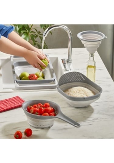 Golden Rod 4 Parça Katlanabilir Süzgeç Seti