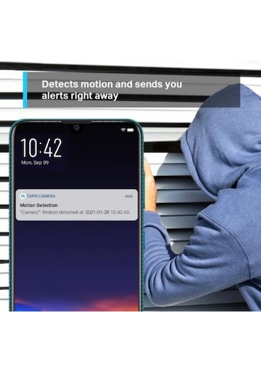 TP-Link Tapo C210 2K Yatay/Dikey Hareketli Wi-Fi Güvenlik Kamerası