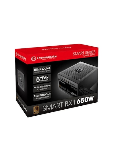 Thermaltake Smart BX1 PS-SPD-0650NNSABE-1 650W 80+ Bronze Güç Kaynağı