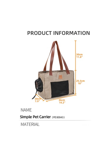 Samdoo Küçük Köpek Ve Kedi Taşıyıcı: Oxford Kumaş Dayanıklı Outdoor Sırt Çantası, Soluk Ve Temiz Kalıcı Siyah Renk
