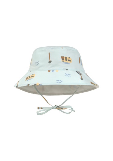 Lassig Bucket Hat Camper Uv Korumalı Şapka Sea Foam Açık Mavi