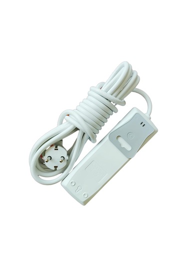 Depa 3'lü Topraklı Klemensli 5 Metre Grup Priz - 930105