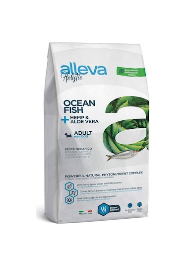 Alleva Holistic Tahılsız Balıklı Mini Yavru Köpek Maması 12 KG