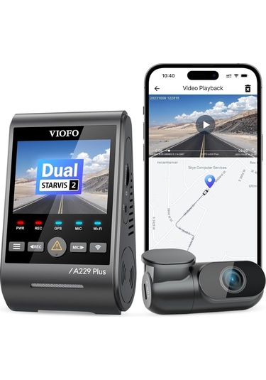 Viofo A229 Plus 3 Kameralı Ön-iç-arka 2k+2k+1080p Hdr Sony Starvi