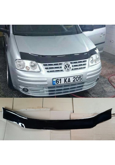 Volkswagen Caddy Kaput Rüzgarlığı 2004-2010 Parlak Siyah