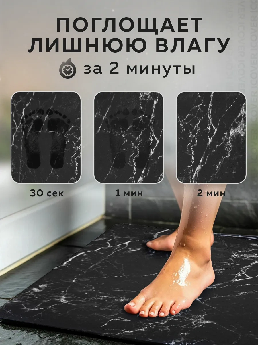 Rıdberg Home Kaymaz Banyo Ve Tuvalet Paspası 155411343 Siyah