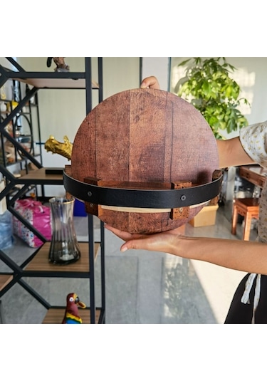 Sones Duvara Monte Ahşap Şarap Teşhir Standı Depolama Rafı-gri Gri