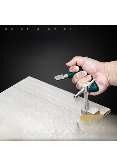 Xiyyadms El Tutulu Seramik Ve Cam Kesici Aleti - Hassas Kontrol, Dayanıklı Malzeme, Ev Projeleri İçin Tam Zırhlı Kesim Seti